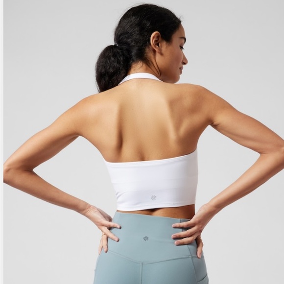 2 Athleta Halter Crop Bra - Picture 3 of 7